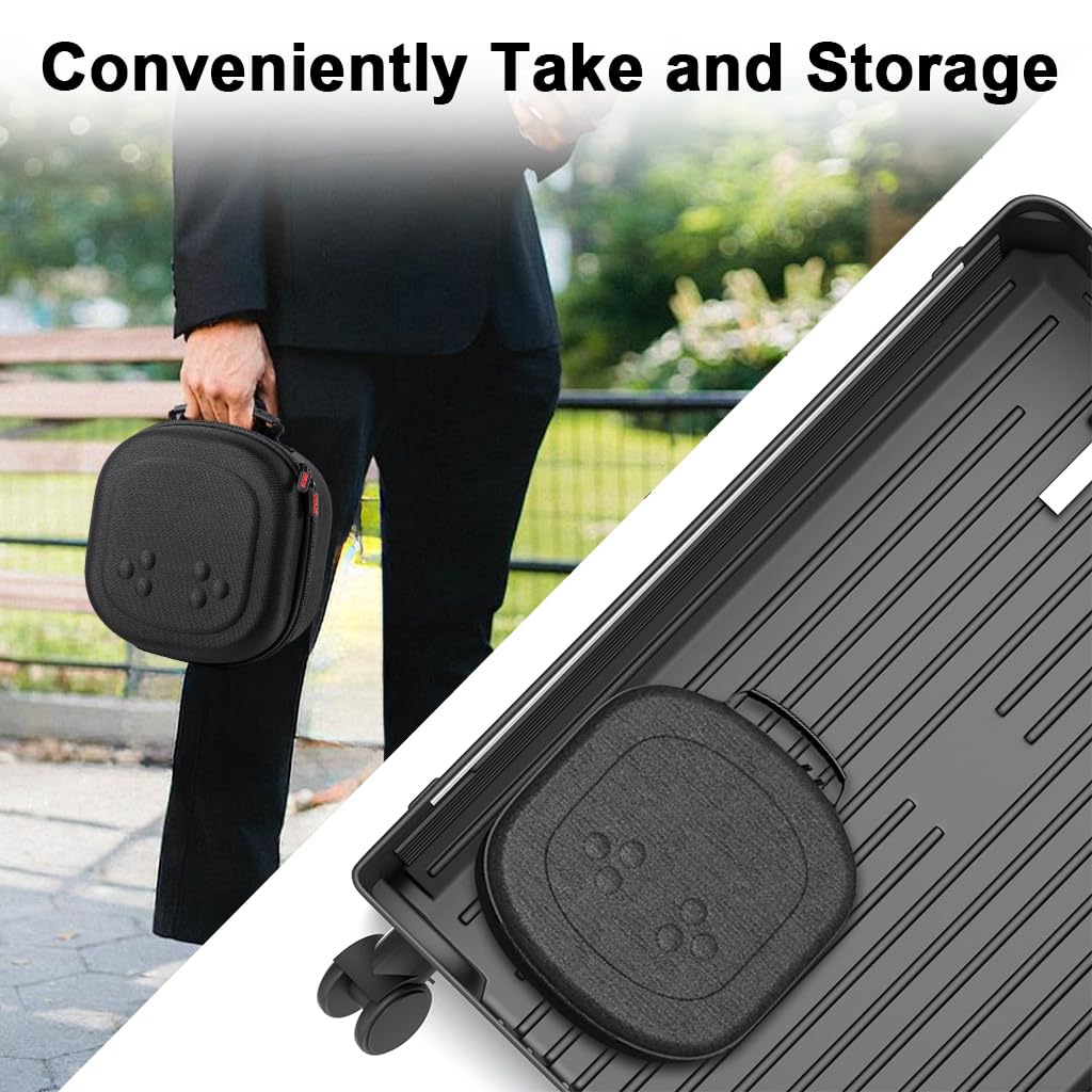 ZORBES VR Headset Storage Case for Meta Quest 3S 3 and 2 with Elastic Strap and EVA Hard Shell