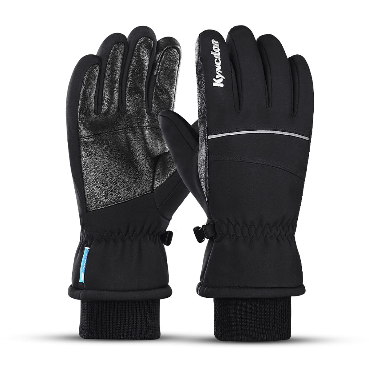 GUSTAVE Winter Gloves for Men Warm Riding Gloves Touch Screen Finger Anti-slip Design,Ski Gloves,Bike Gloves