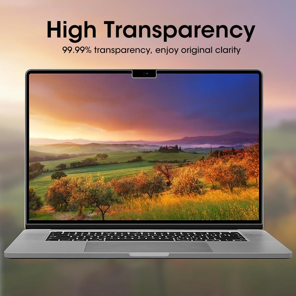 ZORBES Screen Protector for 2023 MacBook Air 15 Inch with PET HD Anti Glare Eye Protection