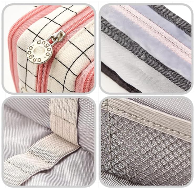 Zibuyu Pencil Case for School and Office with Multi Compartment Design | Smooth Zipper Storage