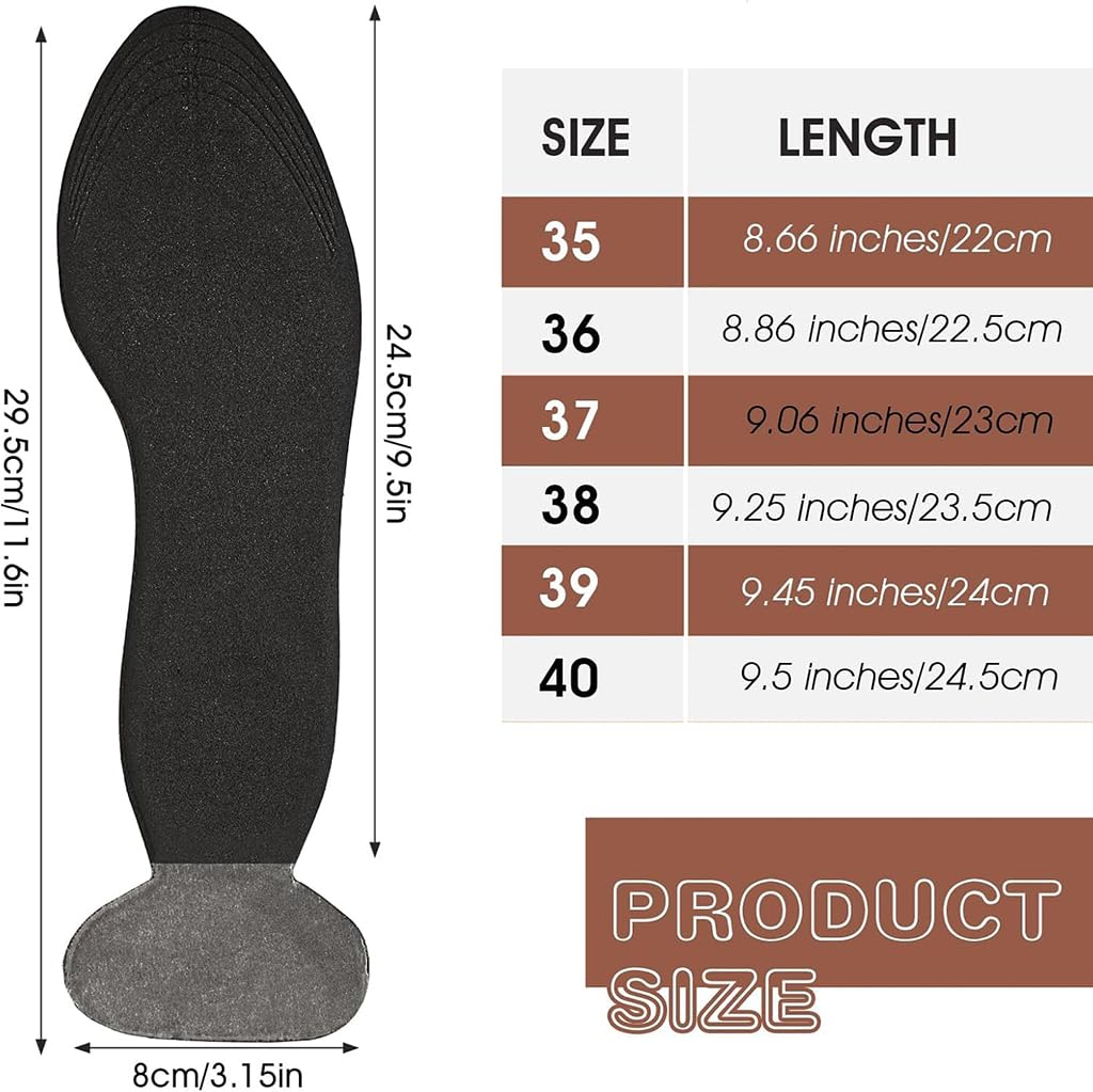 ZIBUYU Silicone Insoles for Women Heel Pain Relief with Soft Sponge Pads | Anti Slip Cushion Comfort