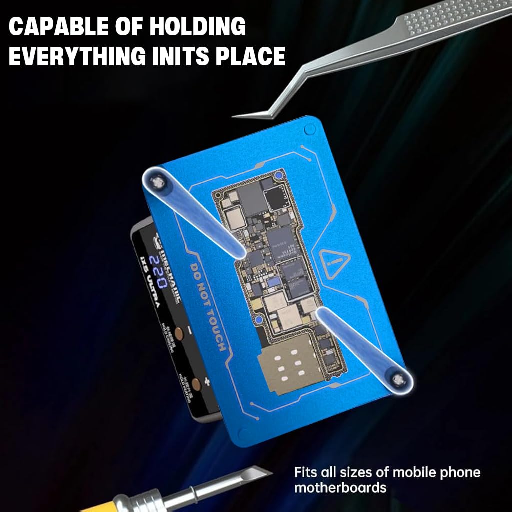 Serplex Universal IX5 Ultra Preheating Station for Mobile Phone Repair featuring 20–260°C Range and Durable Aluminum Alloy Platform