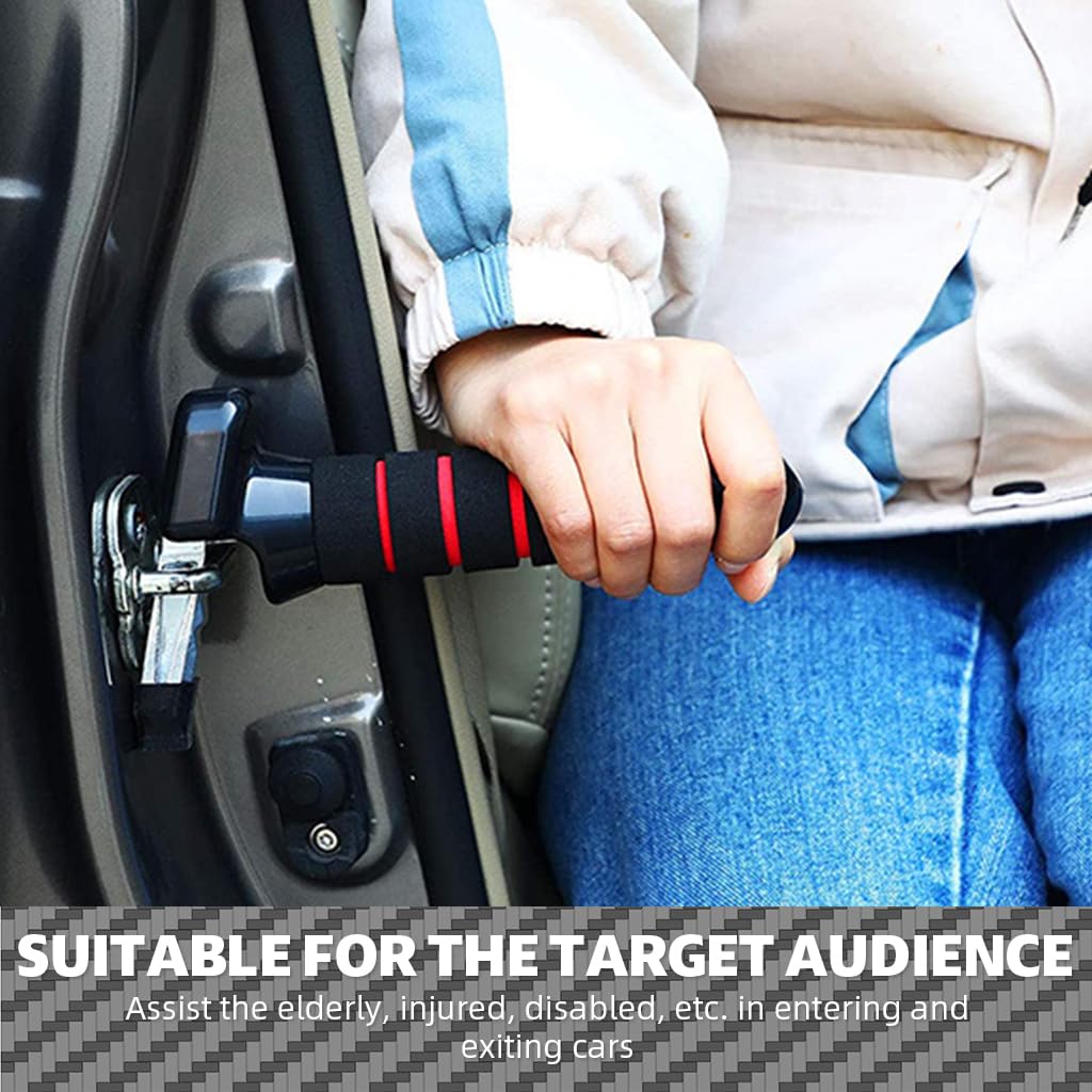 STHIRA Car Handle Assist for Elders and Pregnant Women with Belt Cutter & Window Breaker | Supports up to 350 lbs