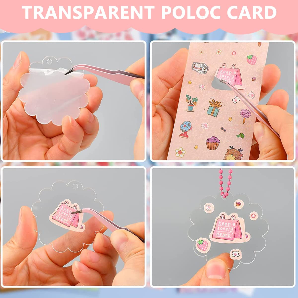 HASTHIP Children's 3D Stickers Set for DIY Crafts with 193 pcs and Cream Glue Kit | Gift for Girls