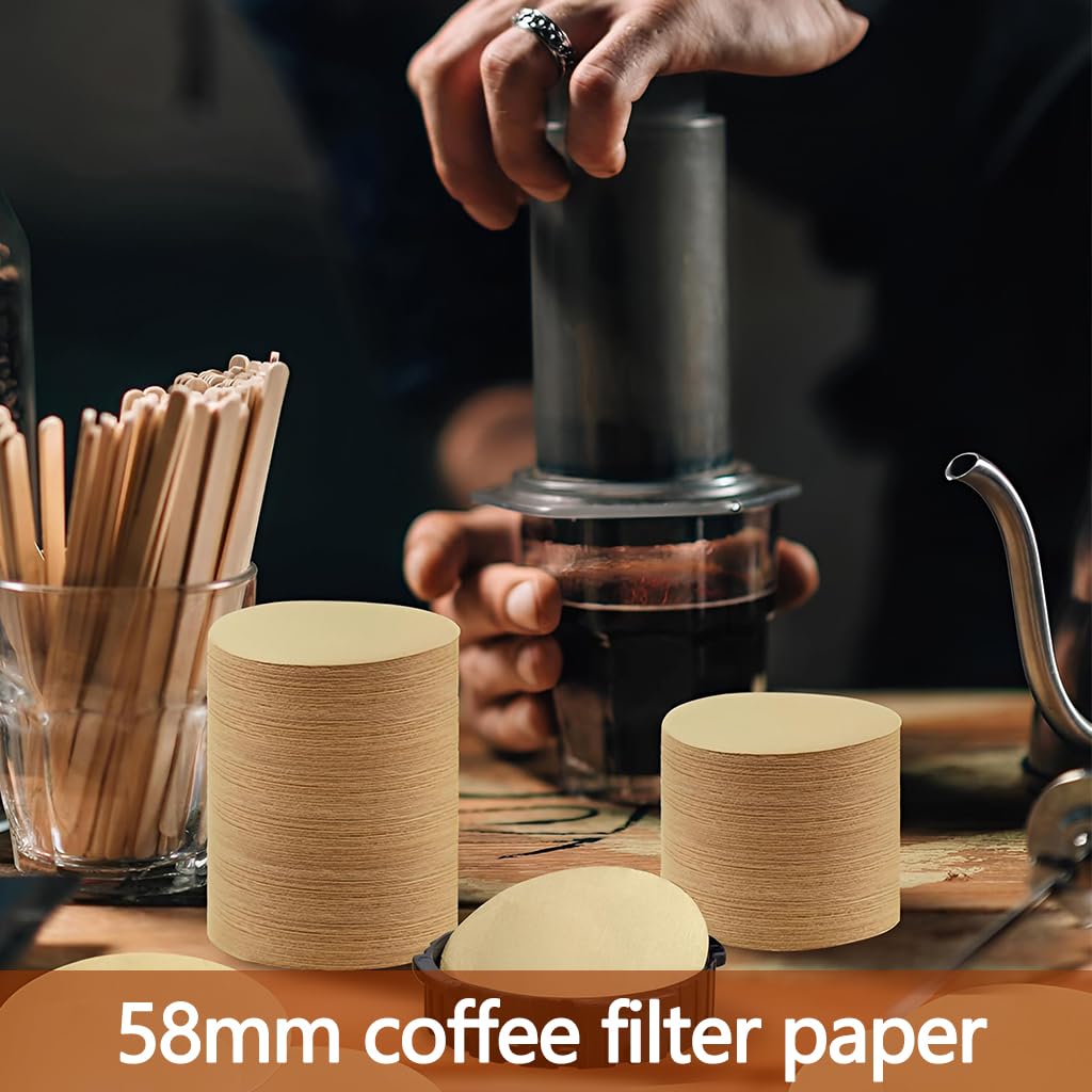 ZIBUYU Coffee Filter Paper Bags 100PC for Daily Brewing with Unbleached Eco Material | Smooth Flavor