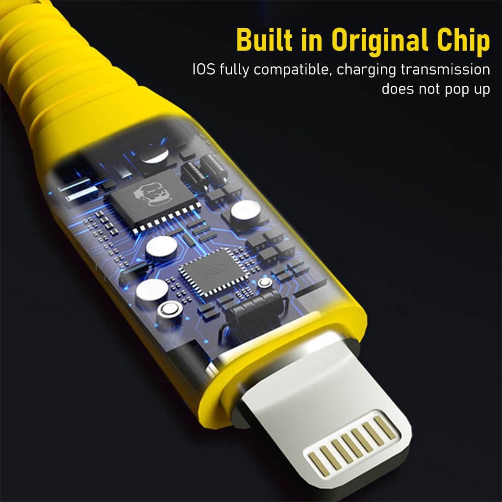 Verilux Charging Cable for Apple Devices with USB Support | Fast Charging and Data Transfer