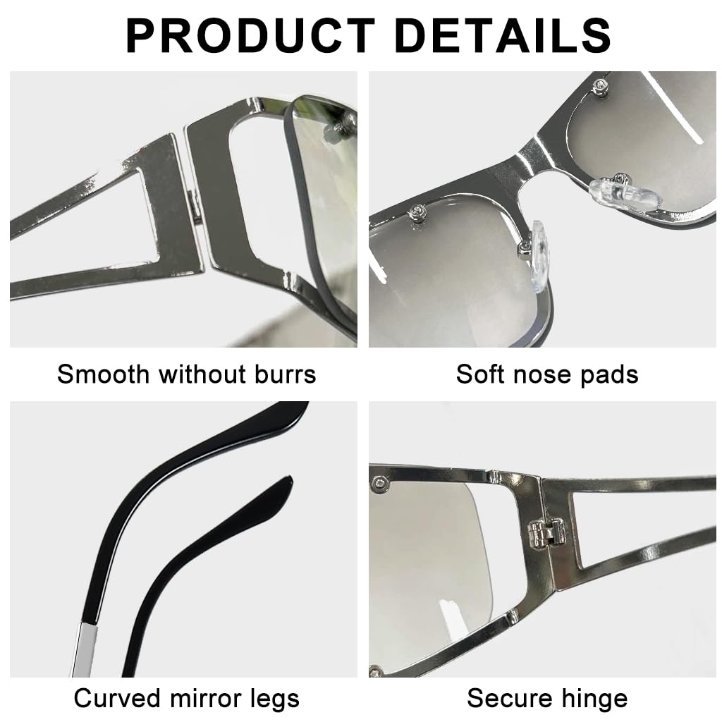 Proberos Sunglasses for Outdoor and Daily Use featuring Polarized UV400 52mm Lenses | with Leather Case