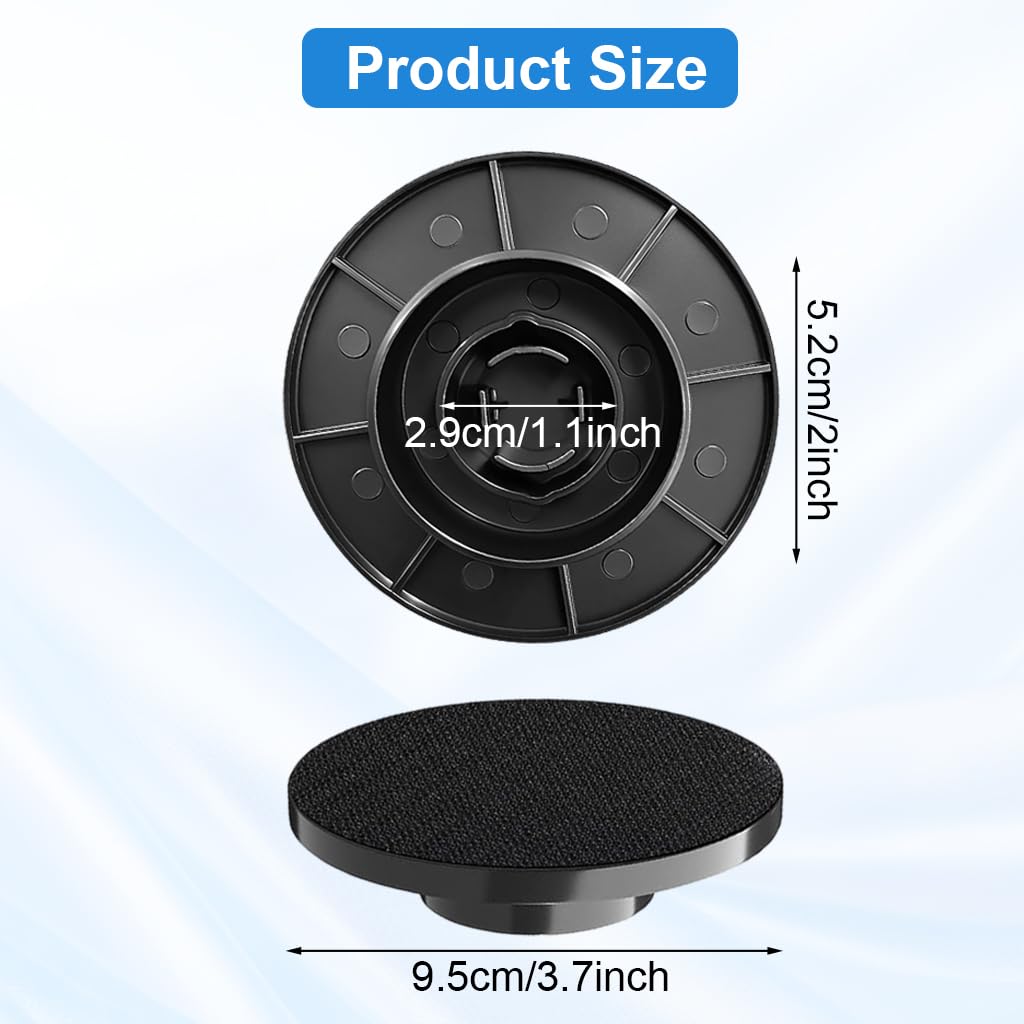 Supvox Replacement Link Board and Hook and Loop Patch for Electric Scrubber | Easy Installation and Secure Pad Grip