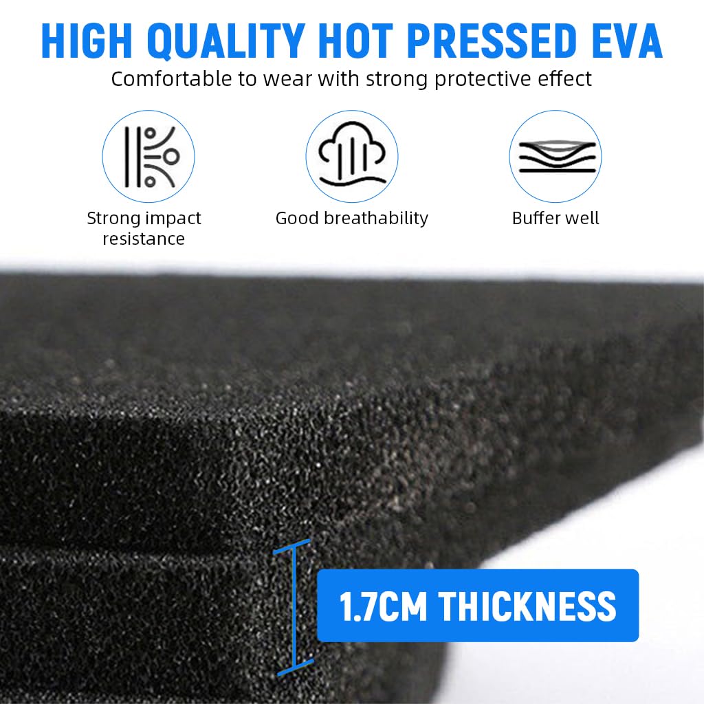 PROBEROS Kids Sports Shorts for Skiing and Cycling with 3D EVA Padding | 24-28 in Waist