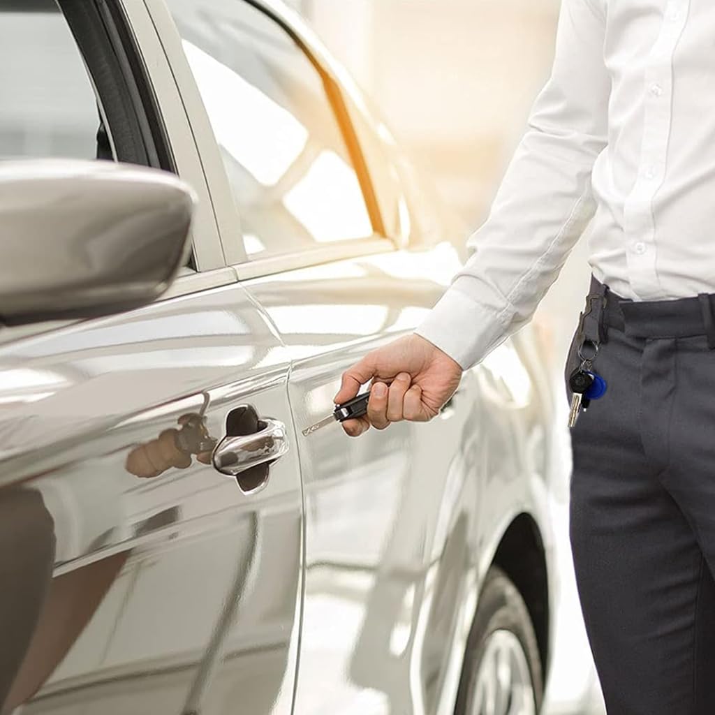 Proberos Carabiner Clips for Camping and Hiking with Secure Locking Mechanism | 5pcs Stainless Steel