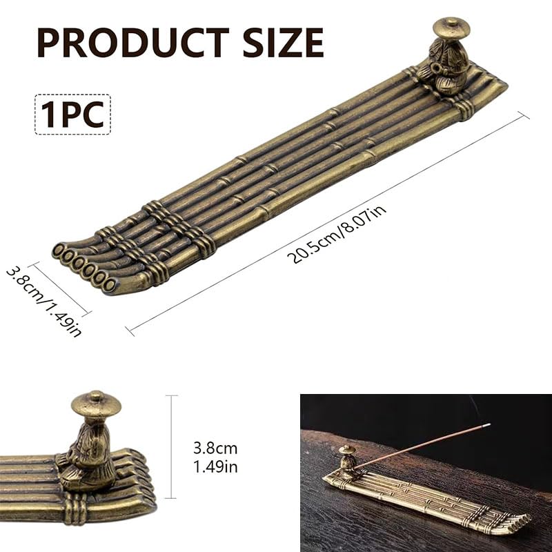 HASTHIP® Incense Burner & Stick Holder – Aroma Diffuser for Home Spa, Meditation Room & Zen Decor