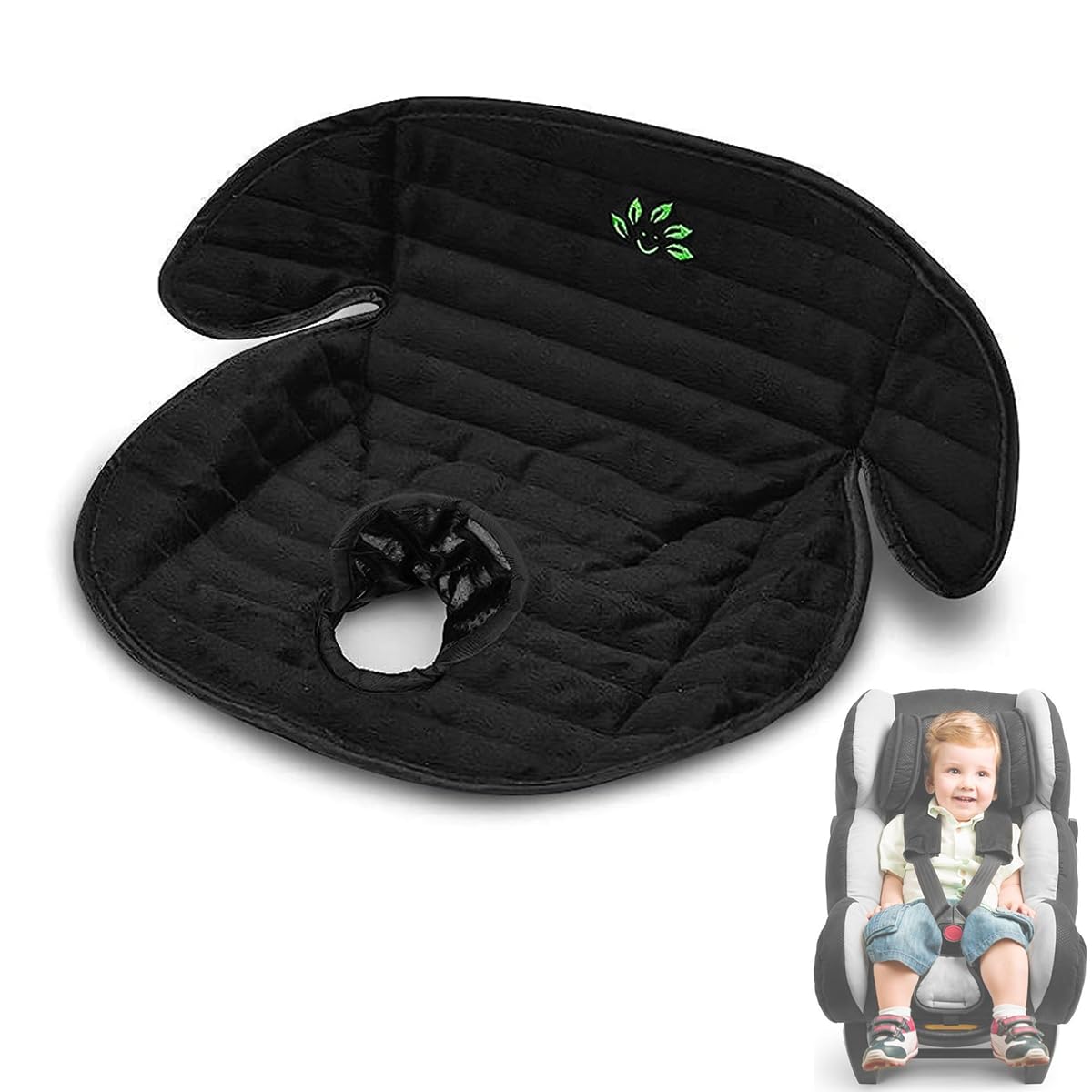 SNOWIE SOFT Toddler Car Seat Cover for Baby Seats with Waterproof Liner & Anti Slip | Machine Washable Universal Fit