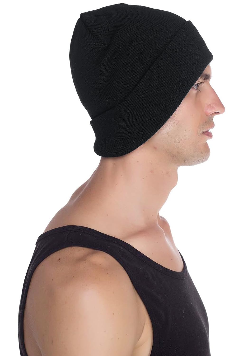 PALAY Winter Beanie Hat for Men and Women with Demon Emoji Embellishment | Soft Acrylic Knit