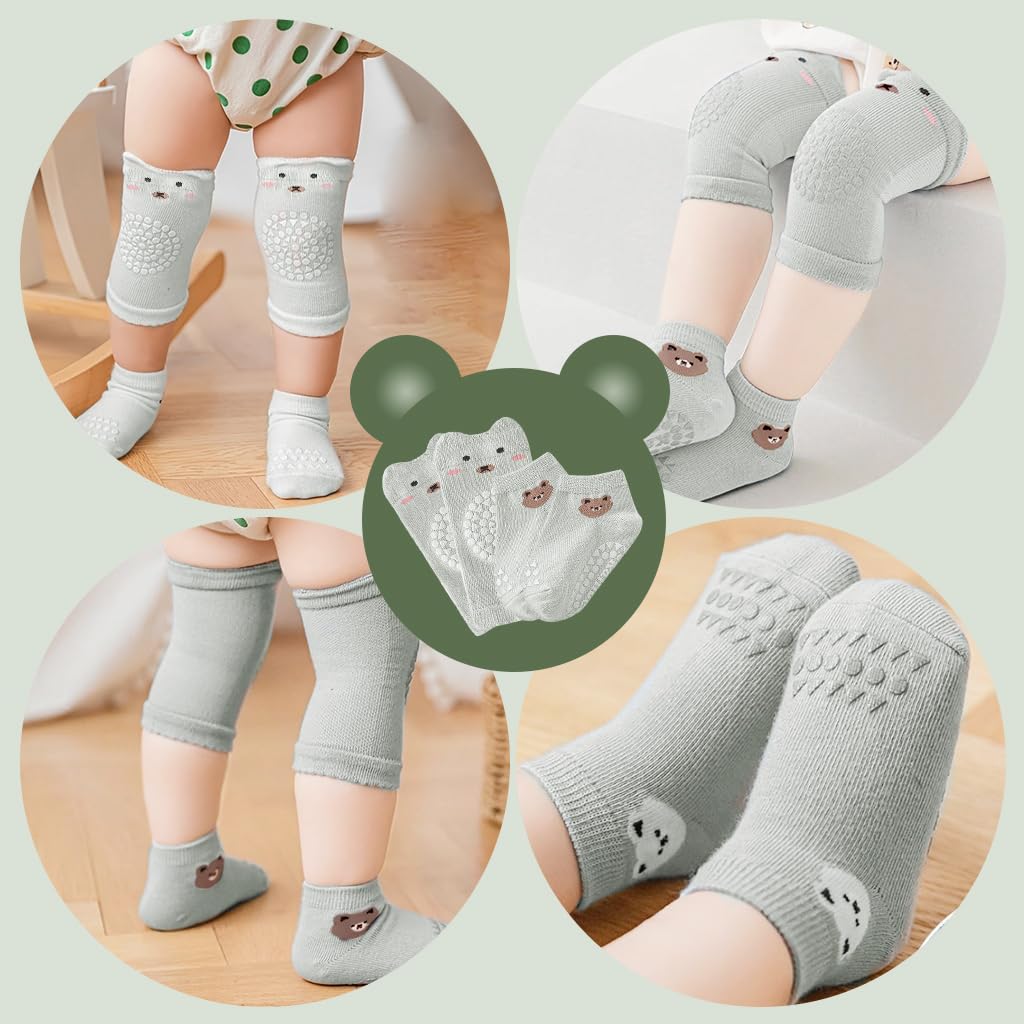 SNOWIE SOFT Baby Girls Stockings for Summer with Mesh Design and Breathable Knee High Style