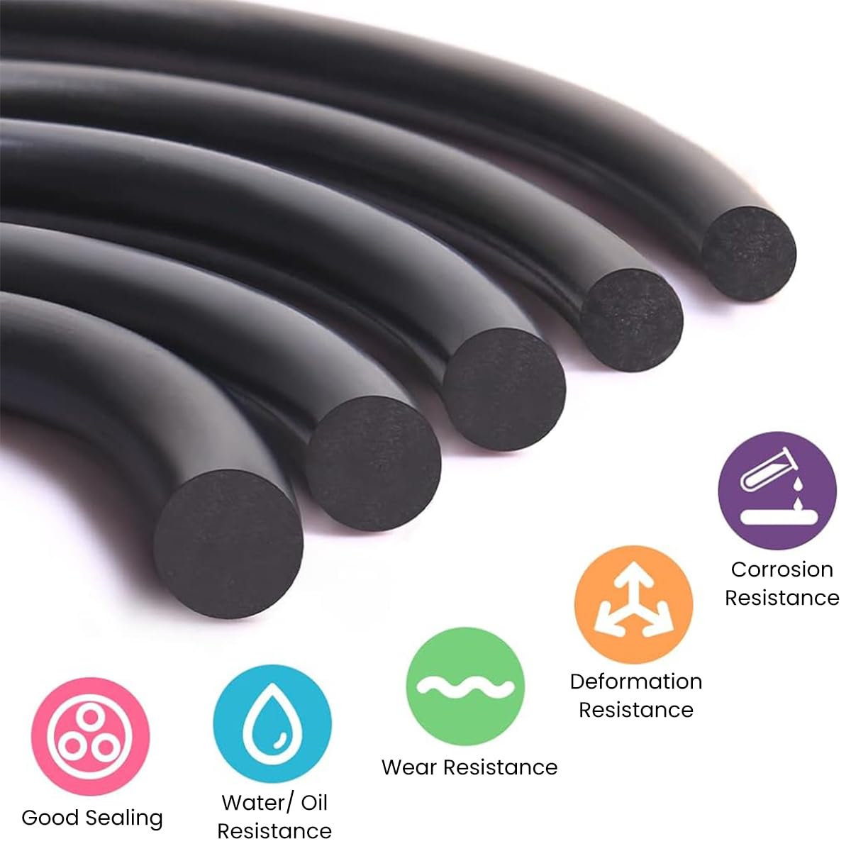 STHIRA Rubber O Rings Set with Storage Box for Automotive and Plumbing Repair | 950 pcs 20 Sizes