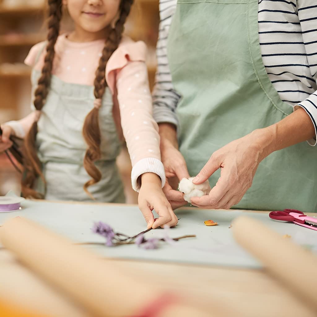 Supvox DIY Resin Art Decor Natural Dried Flower Set for Candle and Room Decoration | Lavender Blue