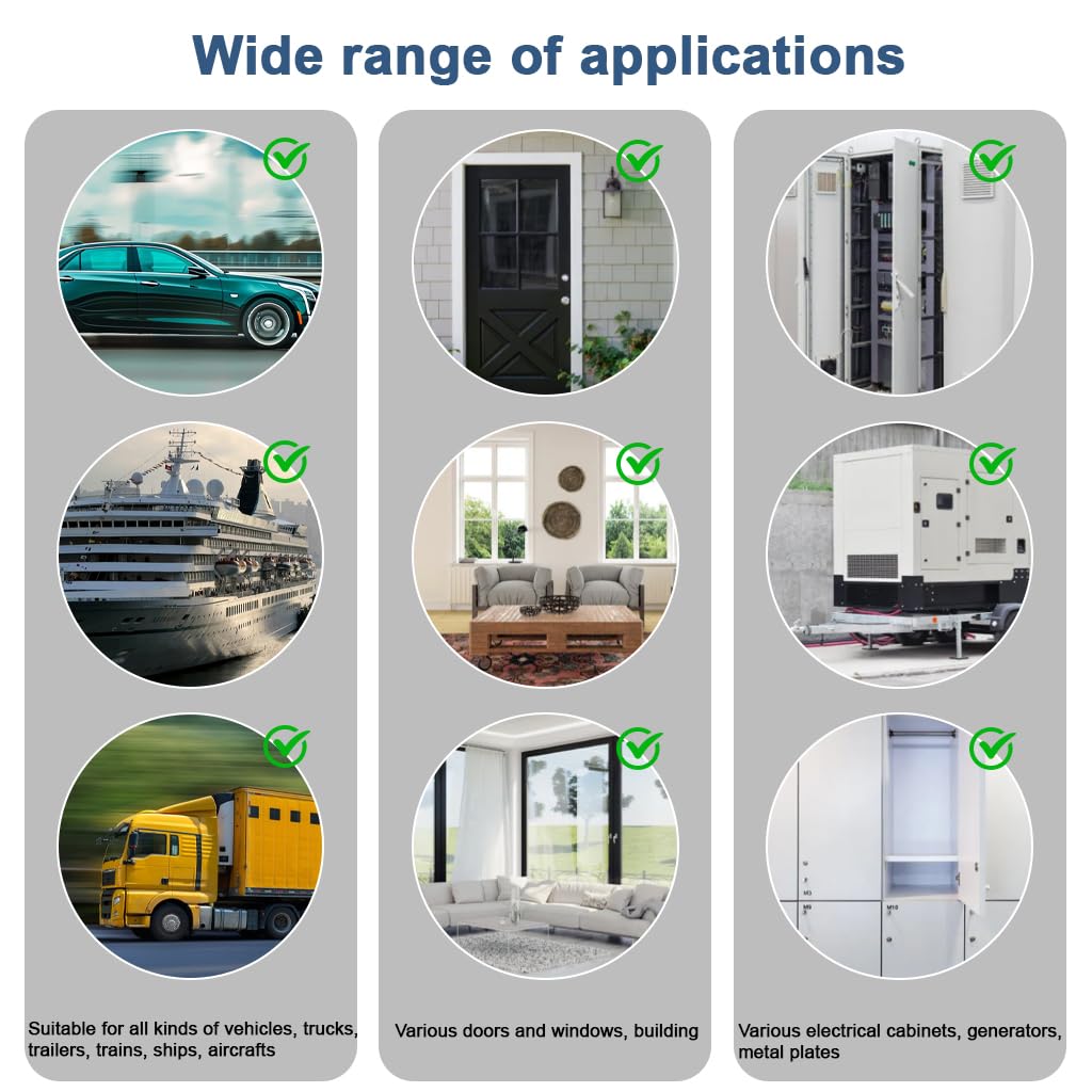 STHIRA Automotive Door Weather Stripping for Cars with Side Bulb 20 ft Rubber Seal | Soundproof and Weatherproof Trim