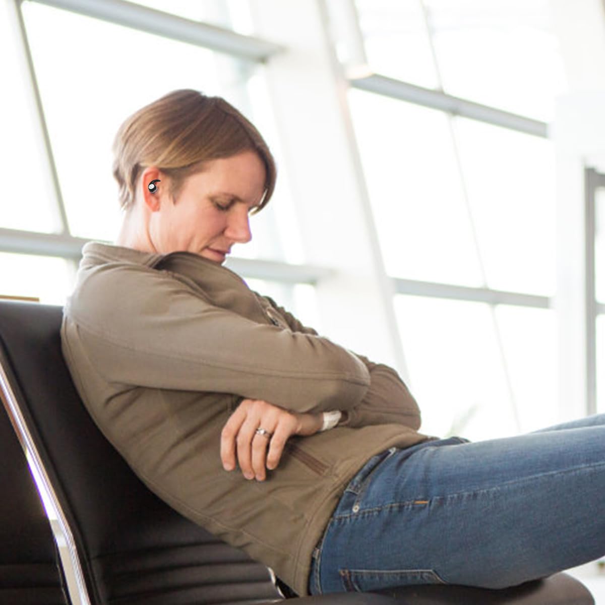 HANNEA Ear Plugs for Sleeping featuring 32 dB Noise Reduction and Triple Ring Silicone Design