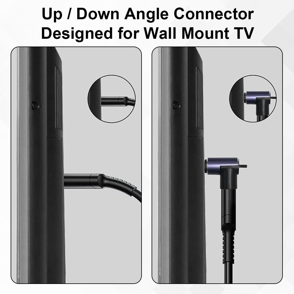 ZORBES HDMI Adapter for TV PC and Projector with 8K 60Hz Support | 90 Degree Vertical Design