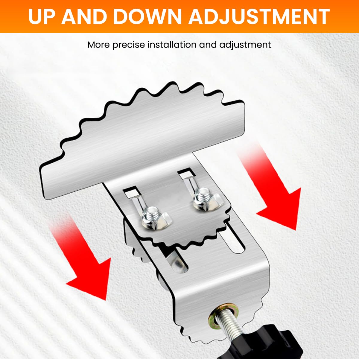 Serplex Adjustable Cabinet Door Installation Jig for Precise Mounting with Door Support | Heavy Duty Stainless Steel Third Hand Tool