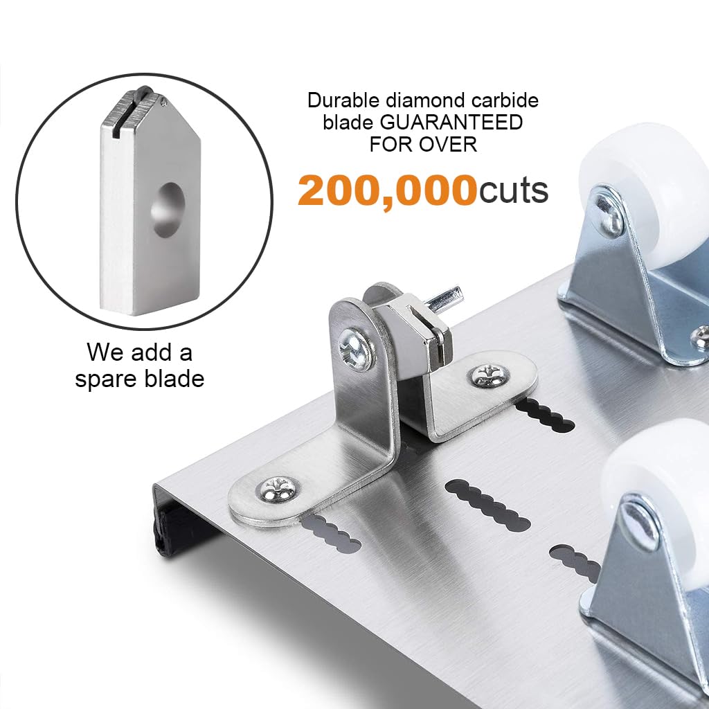 Serplex Glass Bottle Cutter Kit for DIY Crafts with 12pcs Tools and Stainless Steel Base