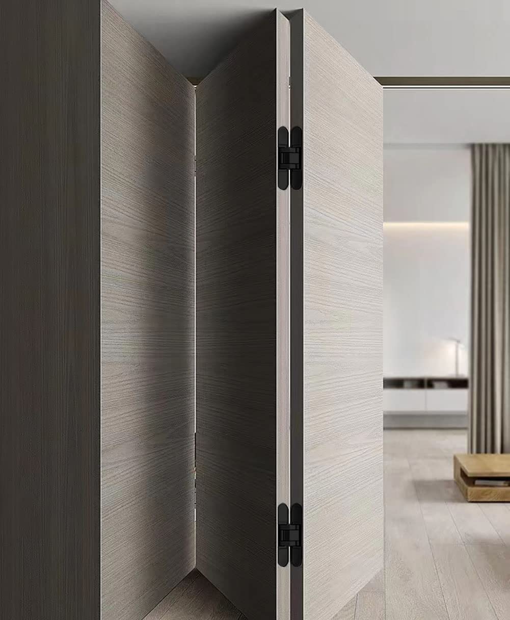 Serplex Hidden Door Hinges for 20mm Doors with 10KG Support and Quiet Concealed Design