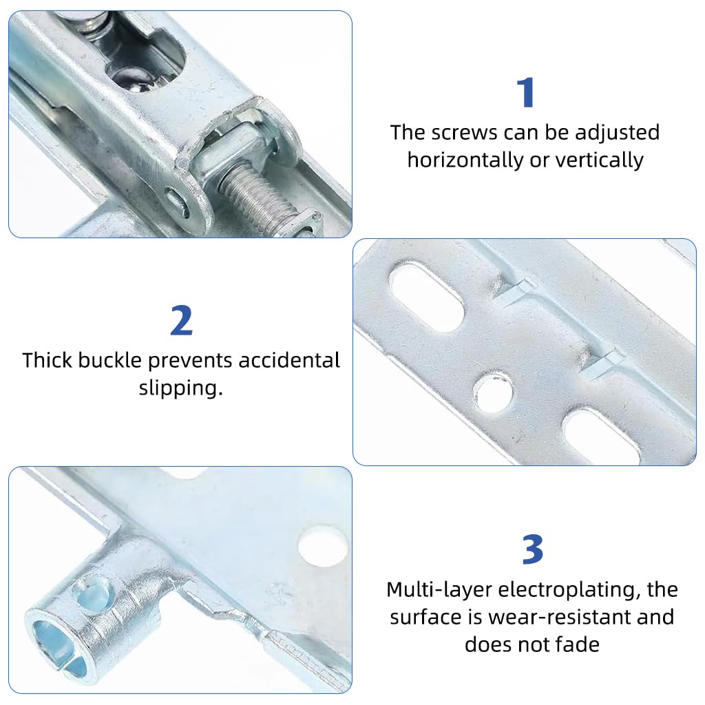 Serplex Concealed Cabinet Hangers for Wall Mounted Cabinets featuring Stainless Steel 2Pcs | Hidden Heavy Load Mounting Hardware