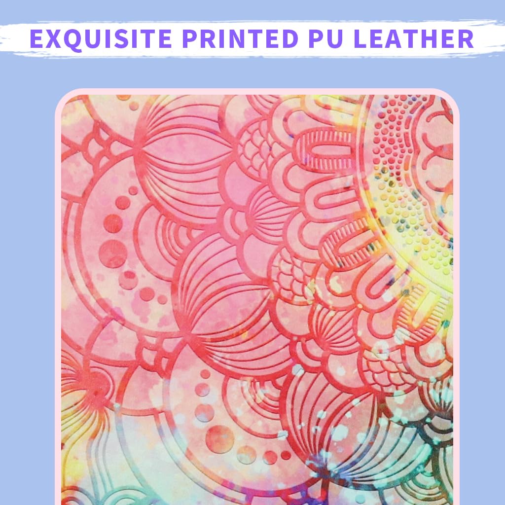 HASTHIP File Folders for Documents featuring A6 Ring Binder with 6 Metal Rings and PU Cover | Budget Sheets and Cash Envelopes Set