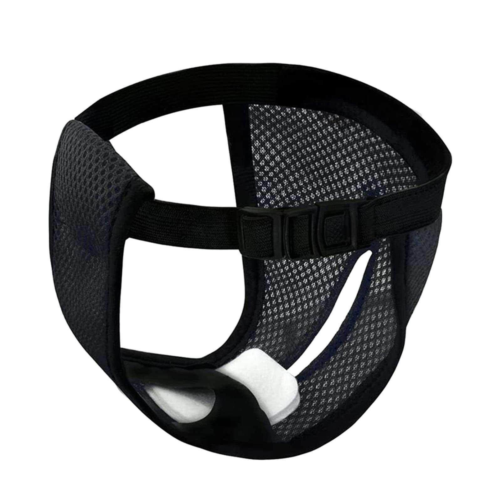 Qpets Dog Diapers Female Reusable for Puppy with 3 Absorption Cotton Pads | Breathable Mesh 3 PCS L 15.7–19.2 in Waist