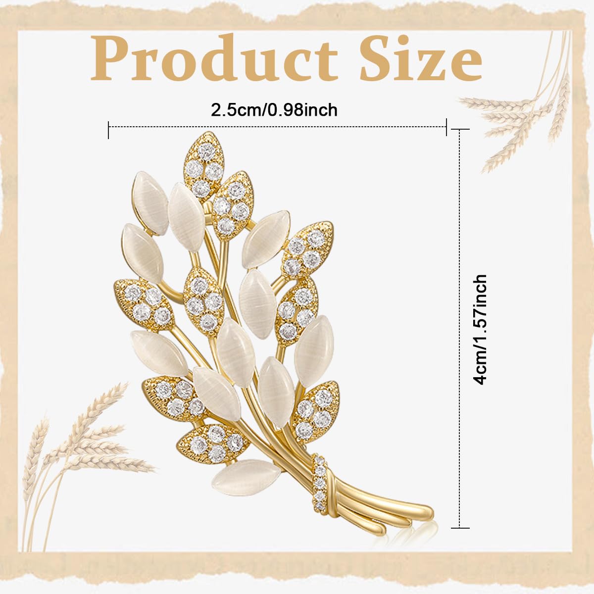 SANNIDHI Brooch for Women featuring Pearl Gardenia Enamel Alloy Flower | 3 PCS Gift Set