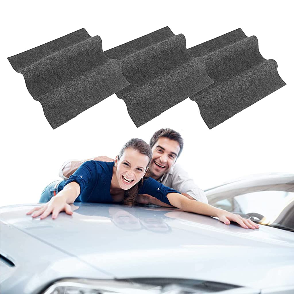 STHIRA Nano Sparkle Cloth for Car Scratch Repair with 3 Strips 20×10cm | Reusable Nano Fiber Towel