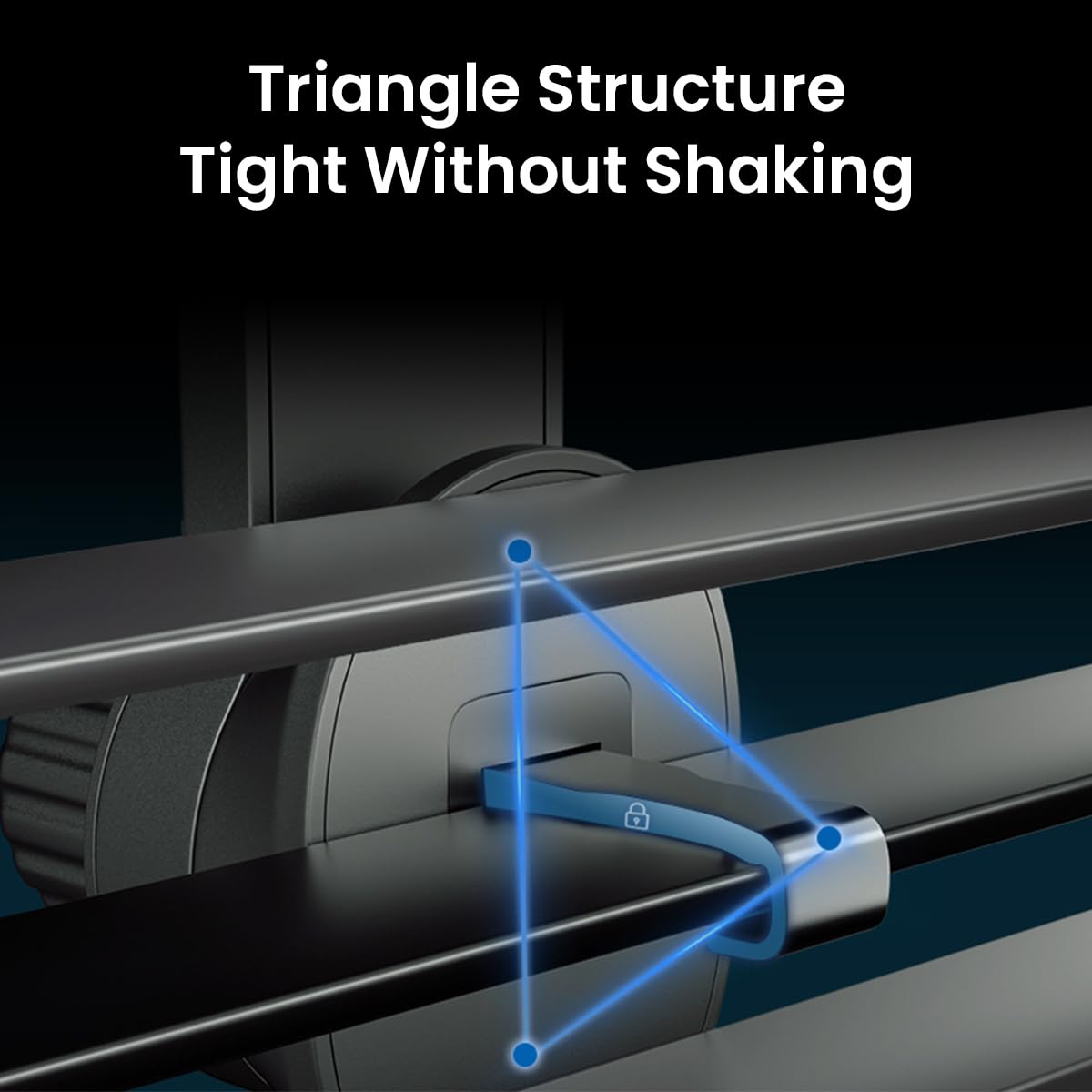 STHIRA Car Mobile Holder for MagSafe with 360° Rotatable Arm and Enhanced Steel Hook | Universal Vent Mount for iPhone 15 to 12