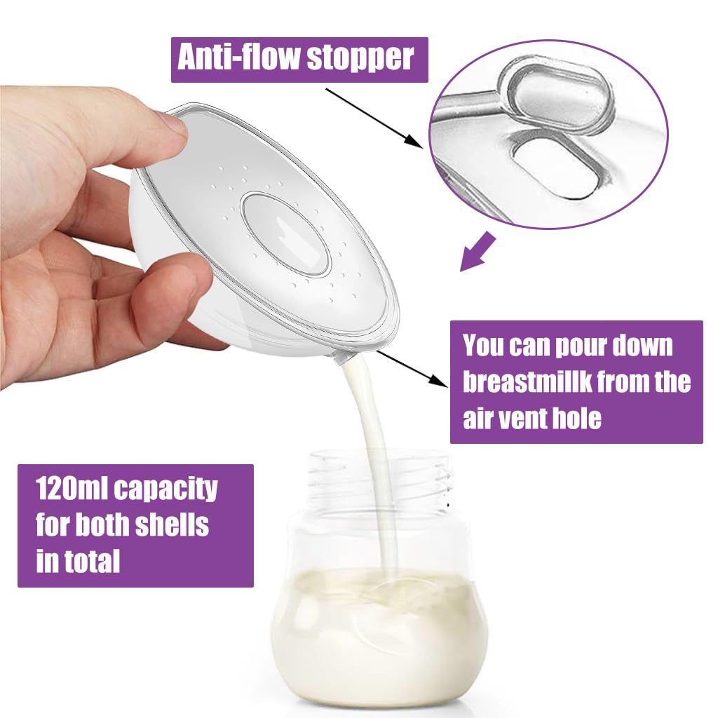 SNOWIE SOFT Wearable Nipple Cap for Breastfeeding with 3.0cm Fit and Air Vent | Silicone Nursing Cup