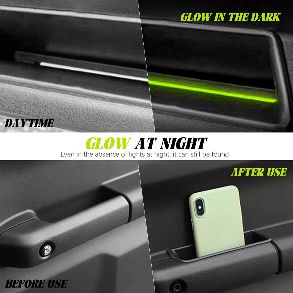 STHIRA Car Organizer Case for Suzuki Jimny JB64 JB74W 2019–2024 with Plastic Door Handle Storage Box