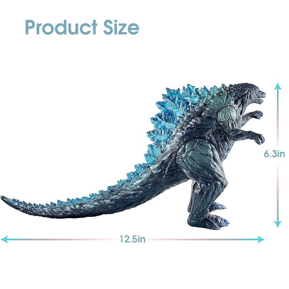 PATPAT  Godzilla Toys 6.3''(16cm) Big Size Godzilla Toys for Boys Dinosaur Toys for Kids, King of Monster Toys PVC Godzilla Action Figures Soft Touch Vinyl Plastic Dinosaur Model Toy Gifts for Kids