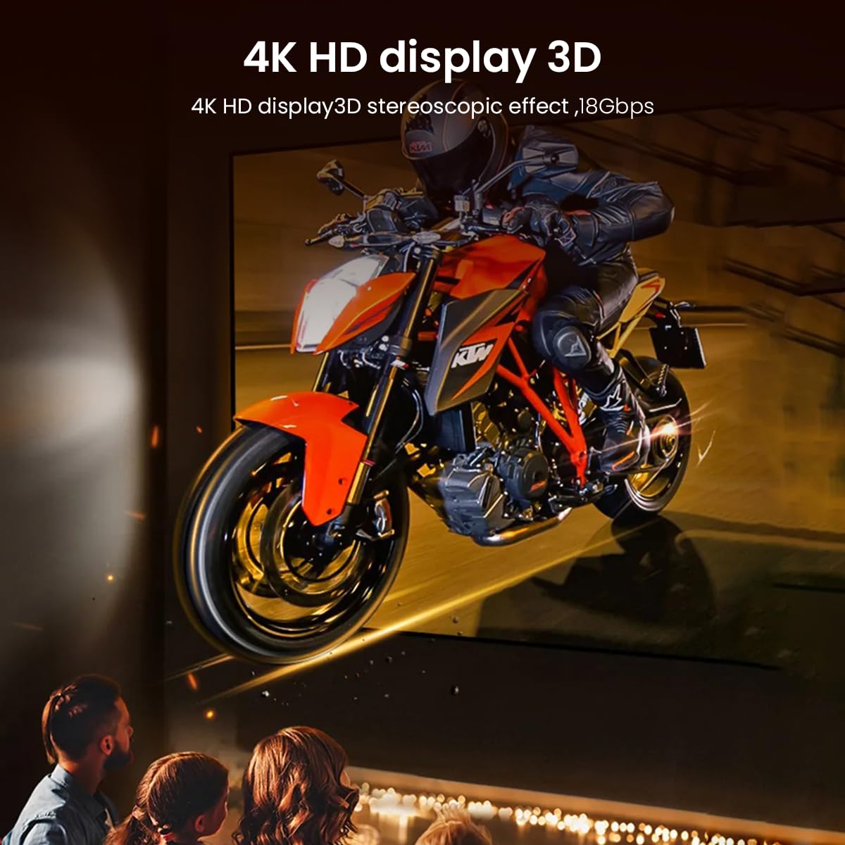 Zeitel HDMI Adapter for Nikon Zfc and GoPro Hero featuring 4K@60Hz HDR 3D Dolby Support