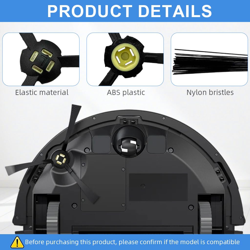 HASTHIP Robot Vacuum Cleaner Spare Parts for ILIFE T20s Pro with 7 Pcs Set | Easy Install