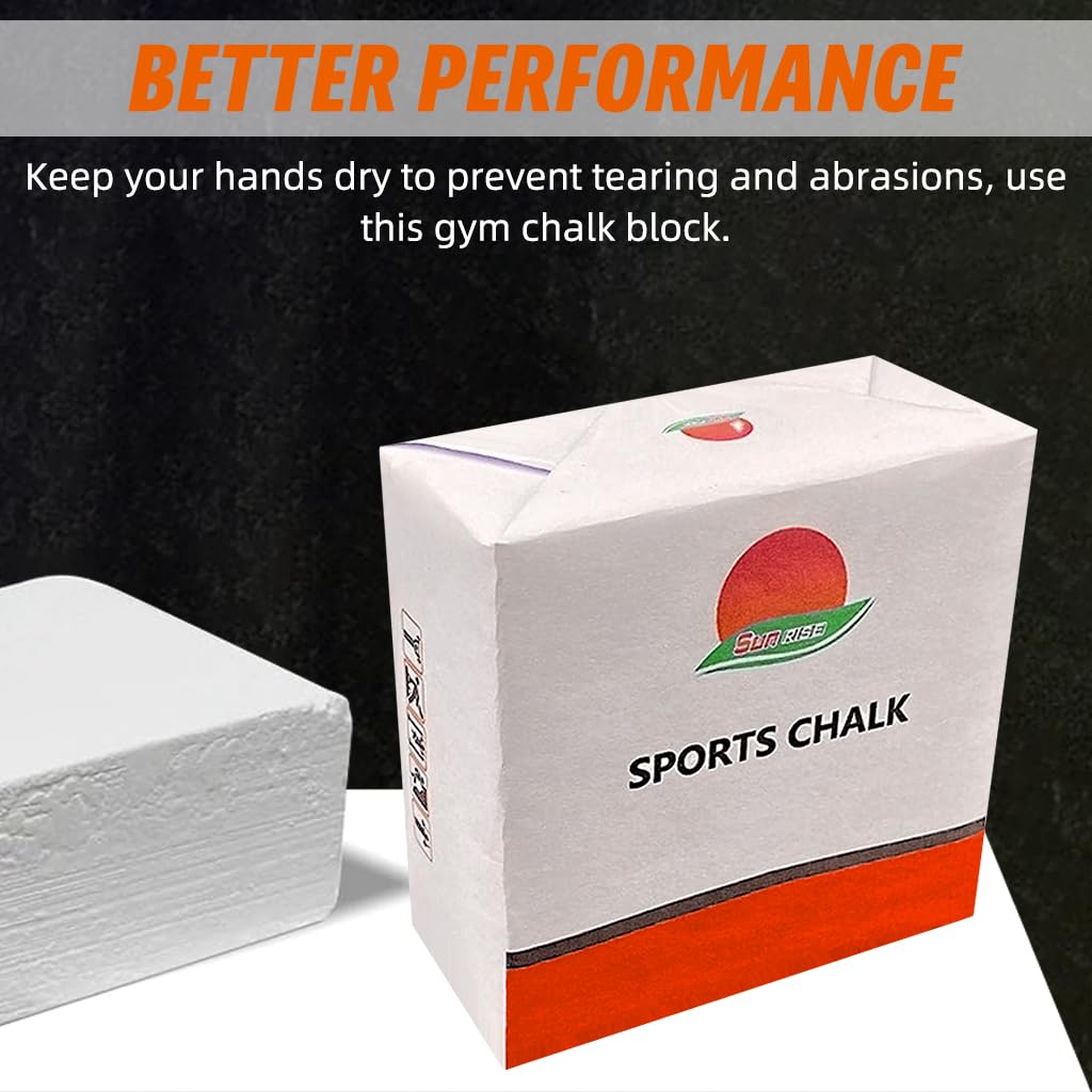 Proberos Chalk Block for Climbing and Gym with 99.5% Magnesium Carbonate | 50g Low Dust Grip