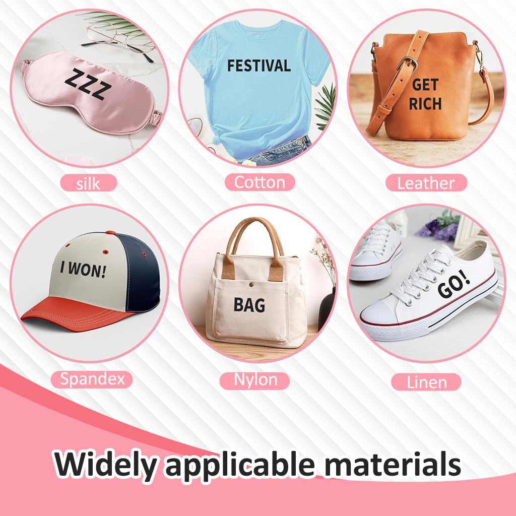 ZIBUYU Iron on Letters for Clothing with 2 Sheets 2 Inch PU Vinyl | A-Z Alphabet Transfers for DIY Crafts