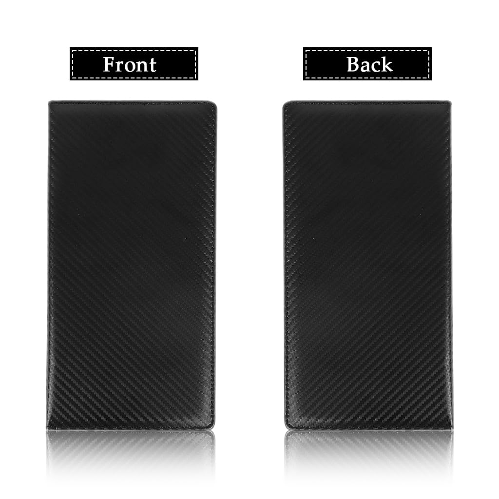 STHIRA Car Documents Holder for Registration and Insurance with 6 Compartments | PU Leather Bifold Organizer