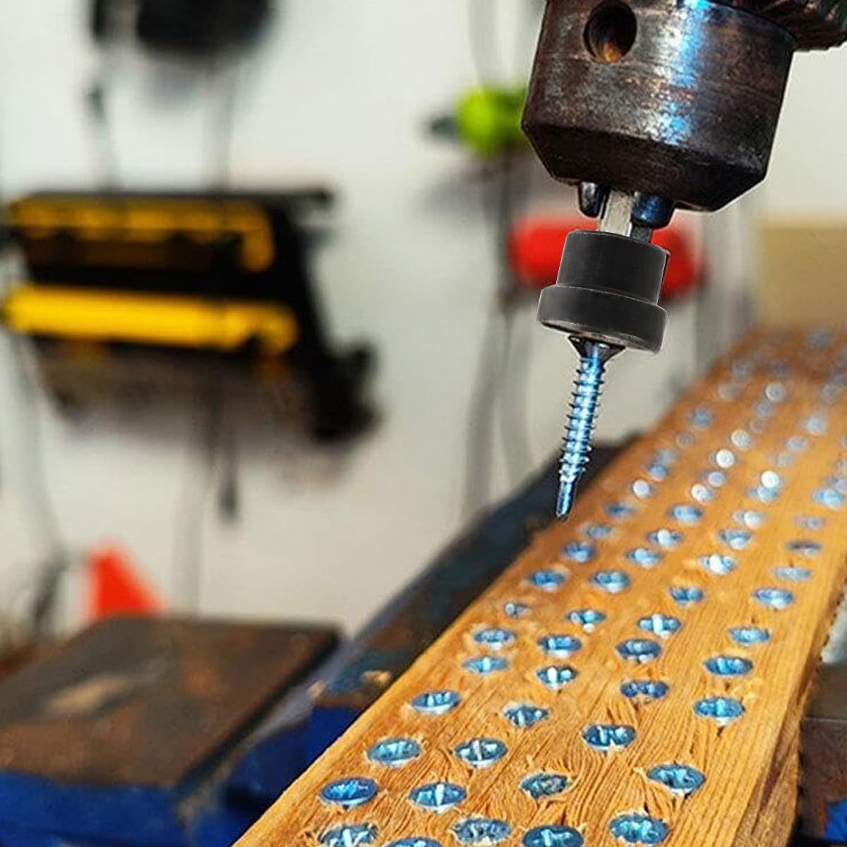 Serplex Magnetic Drywall Screw Setters for Plasterboard with 60 mm Extension | Carbon Steel Drill Bit Holders