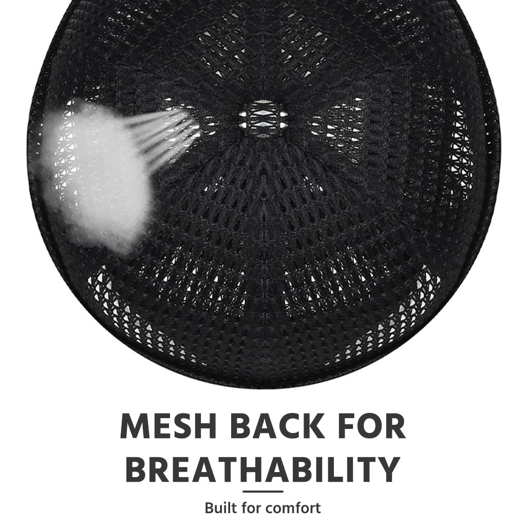 GUSTAVE Brimless Mesh Cap for Summer Streetwear with Adjustable Fit and Breathable Design