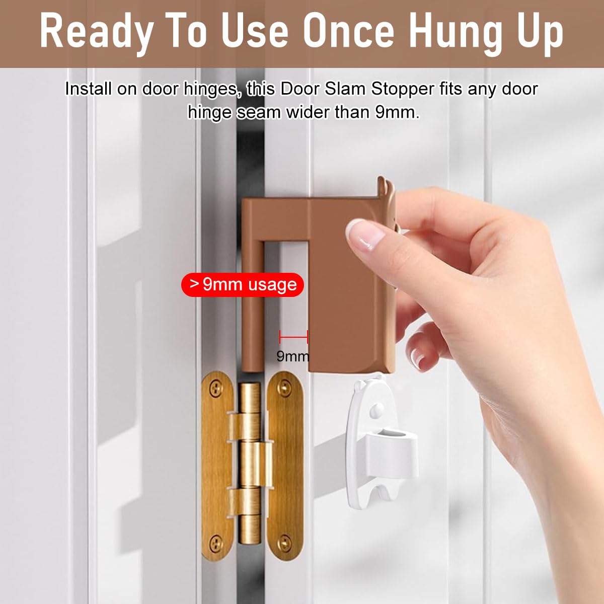 SNOWIE SOFT Silicone Door Pinch Guard for Baby Proofing with 12pcs Removable Design | Universal Fit Kids Safety Stopper