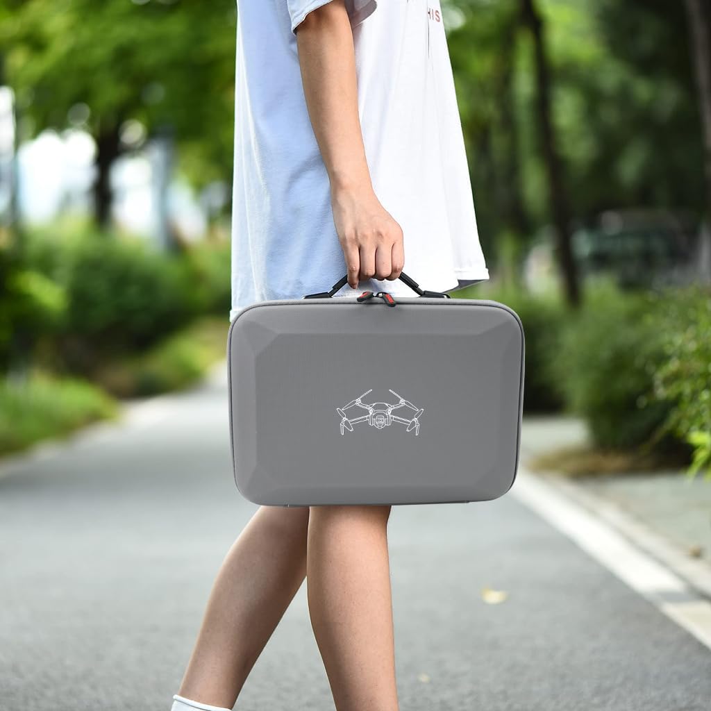 ZORBES Carrying Case for DJI Mini 4 Pro with Waterproof PU Cover and Lycra Lining | Includes Shoulder Strap and Handle