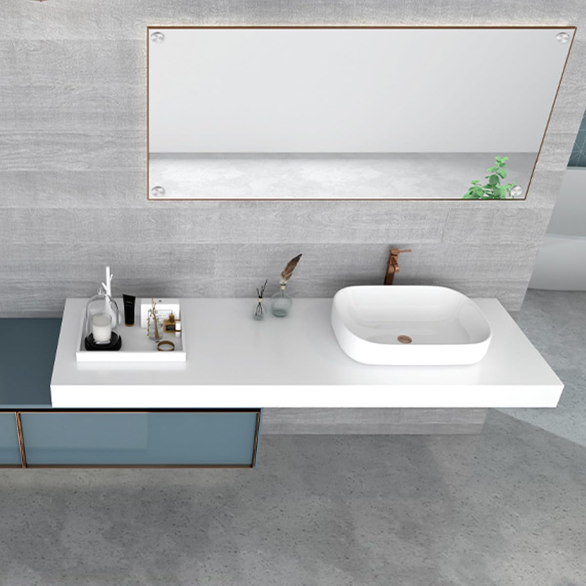 Serplex Decorative Screw Caps for Mirrors and Furniture with 20mm Zinc Alloy Cover | 20 Sets