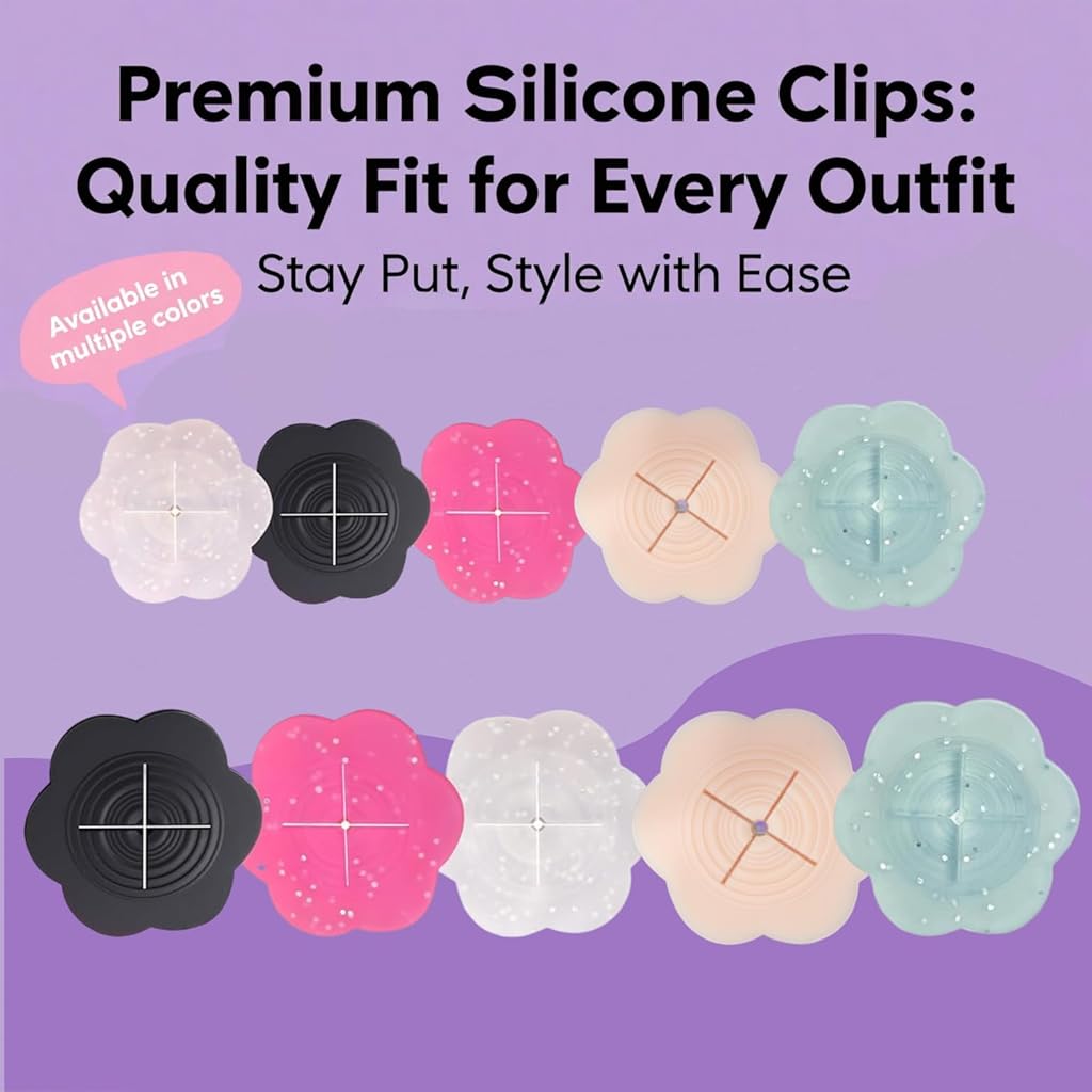 SANNIDHI® 10pcs Cinch Clips for Women Clothing, Adjustable Waist Cinch Clip, Invisible Fastener Cincher Clips to Changing the Fit and Style and Slim Dresses, Shirt