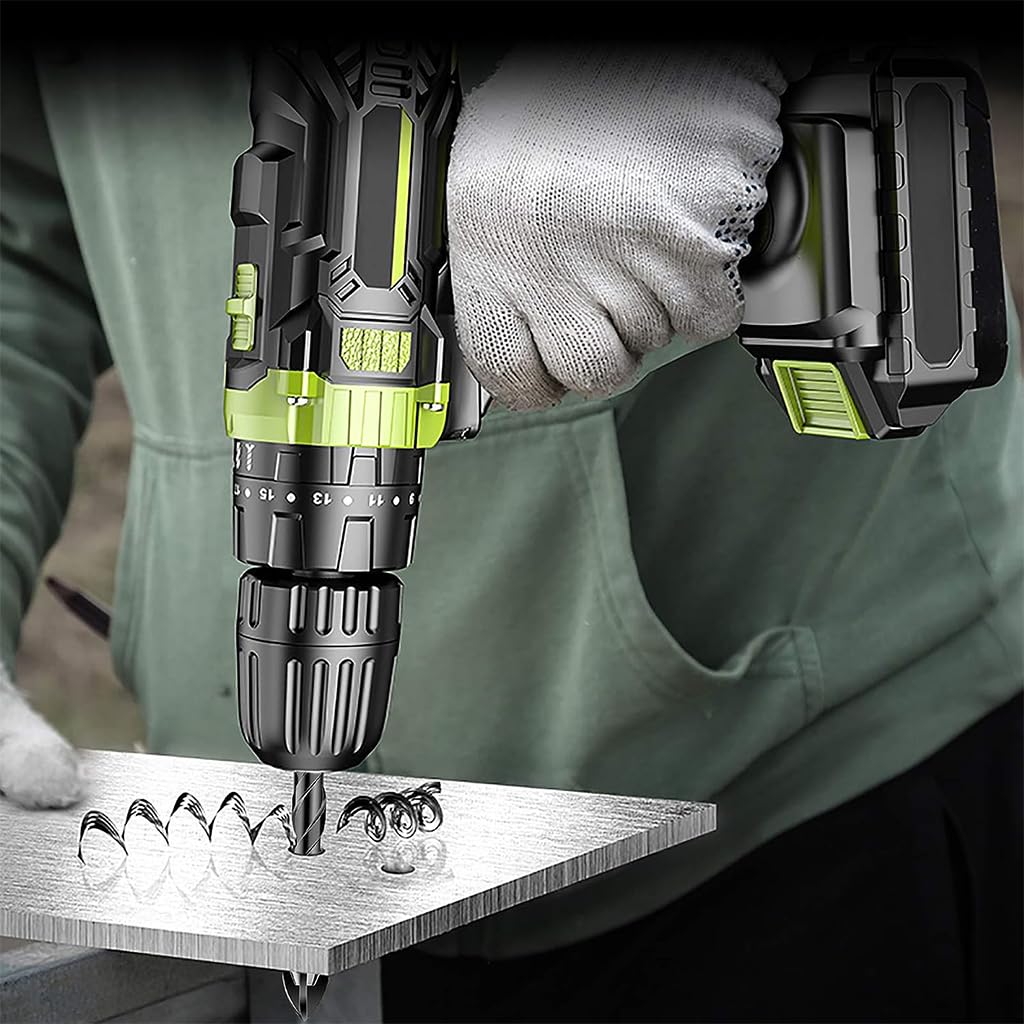 Serplex Masonry Drill Bit Set for Glass Tile Brick and Concrete featuring Spiral Blade 36PCS