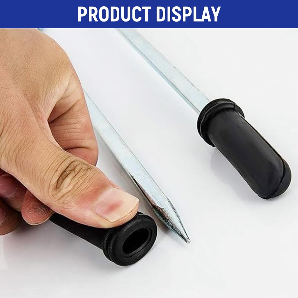 Proberos Fishing Rod Holder for Bank Fishing with 10.6 in Sharp Spikes and Adjustable Tilt | Reinforced Nylon Ground Stand