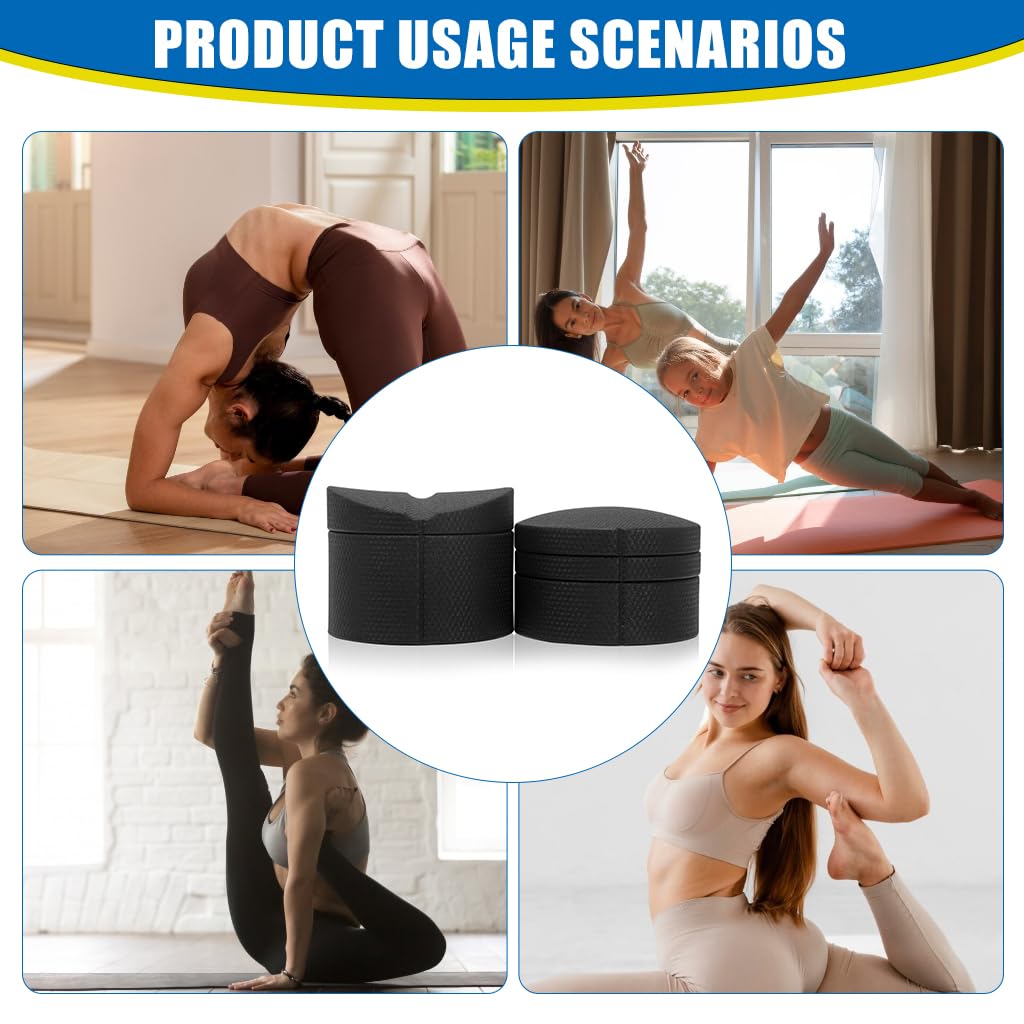 Proberos® Back Stretchers Set of 5Pcs Back Saver Yoga Back Stretcher Lumbar Support Adjustable Back Stretchers Muscle Stretcher Back Trainer Opening Chest and Stretching Spine