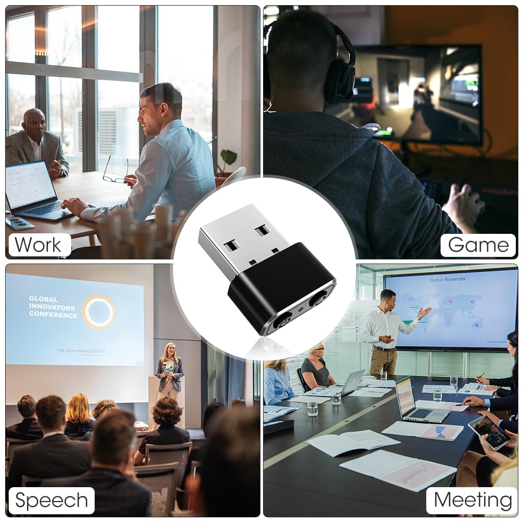 Verilux USB Mouse Jiggler for Work from Home with 3 Modes and Memory Function | 3 PCS